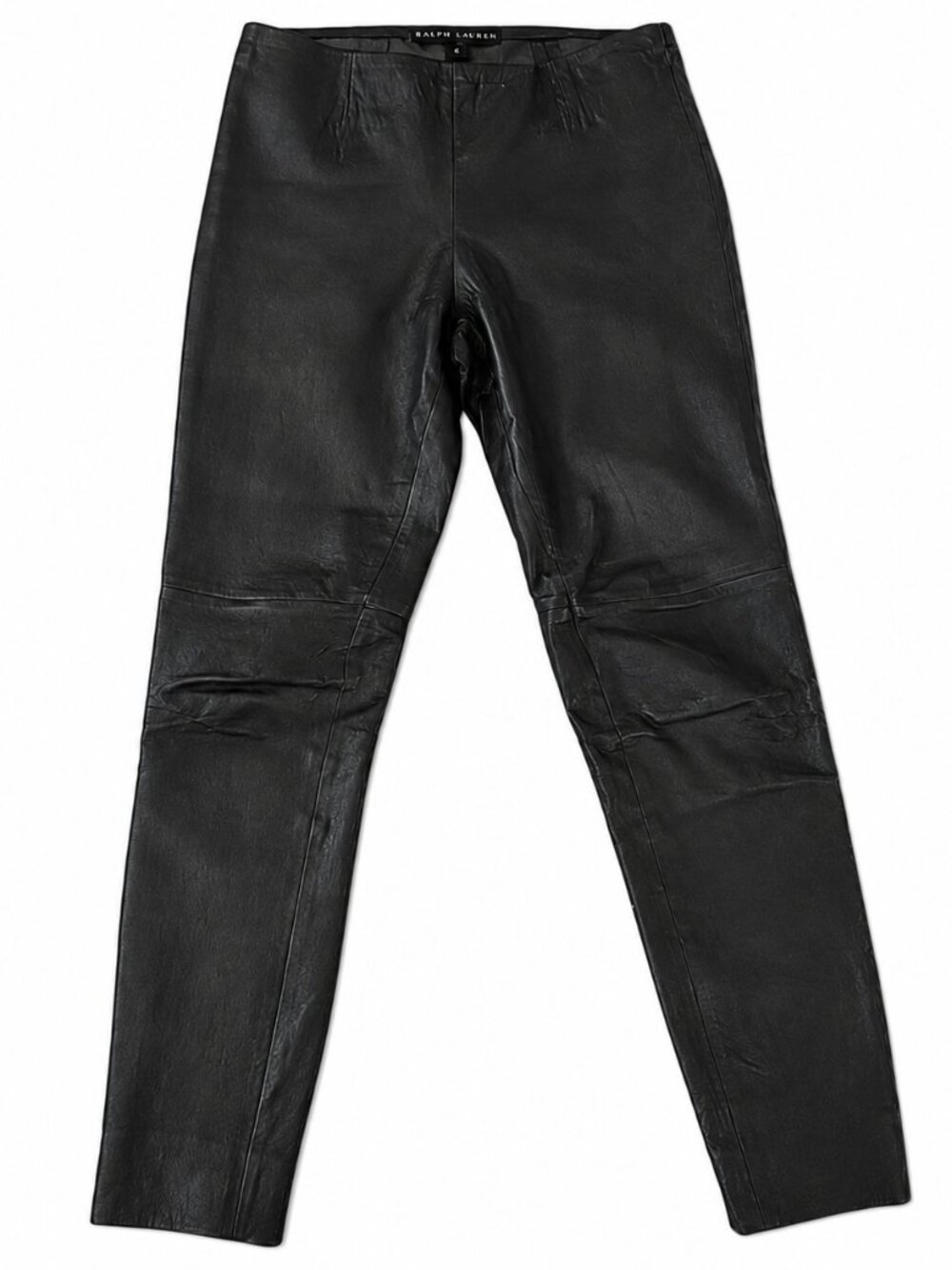 Ralph Lauren Black Label Leather SKINNY Pants